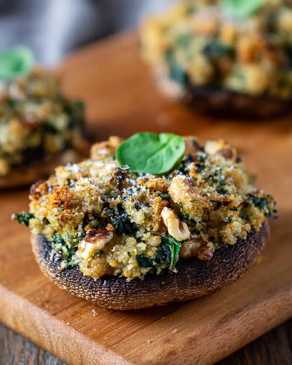 Cedar Plank Smoked Portobello Mushrooms Recipe
