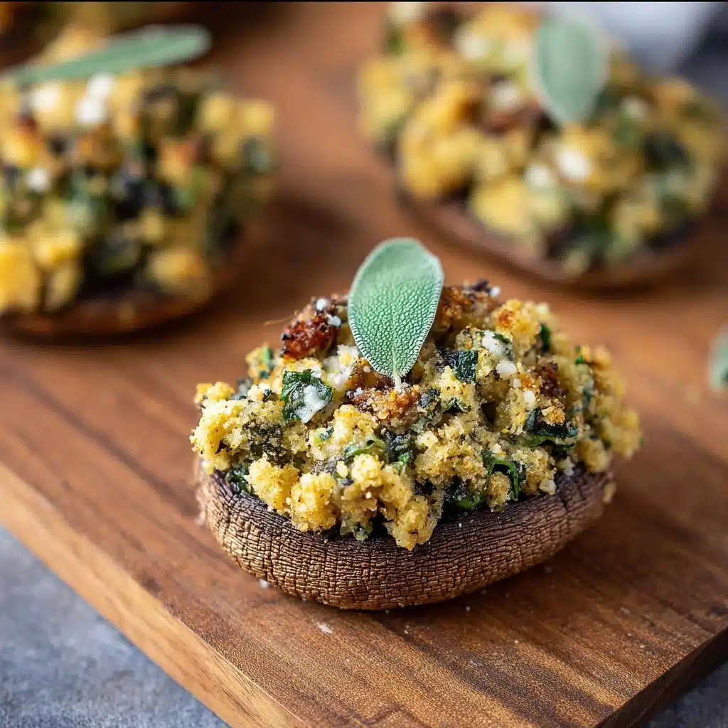 Cedar Plank Smoked Portobello Mushrooms Recipe - Recipe Image