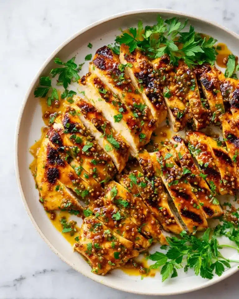 Grilled Honey Mustard Chicken Recipe