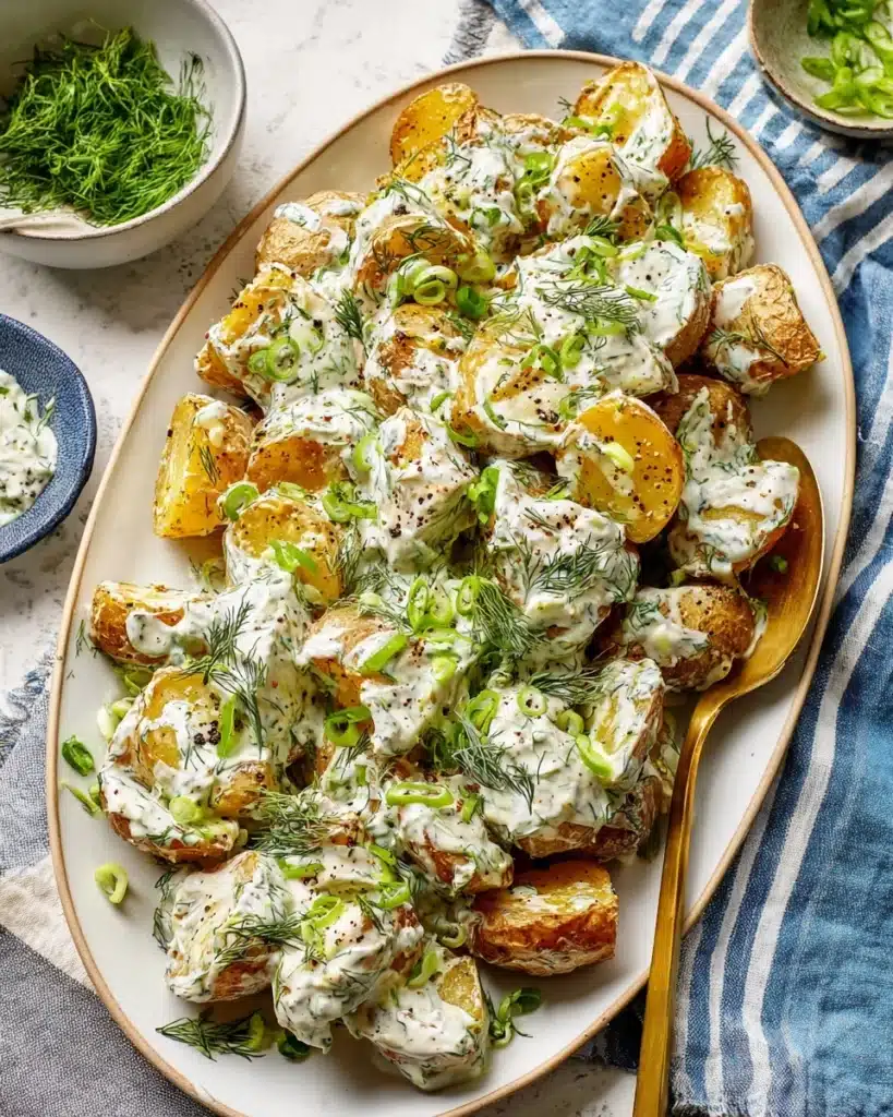 Crispy Potato Salad Recipe