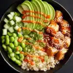 Crispy Salmon Rice Bowl Recipe