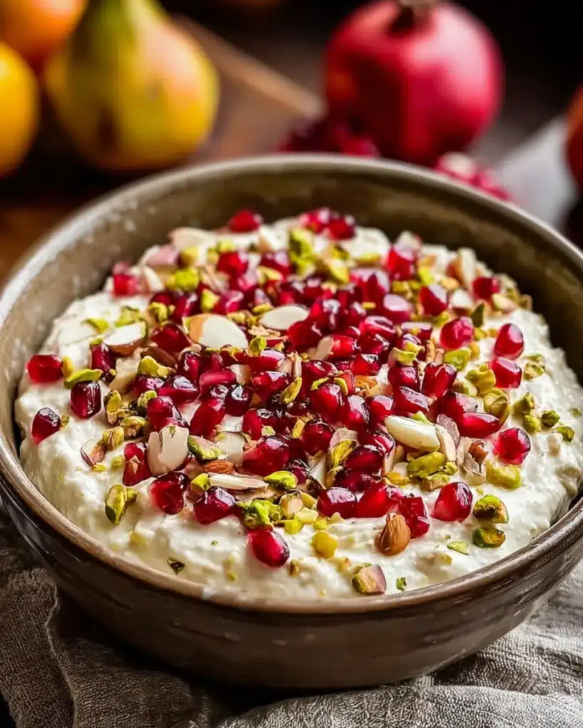 Pomegranate Pistachio Whipped Feta Recipe