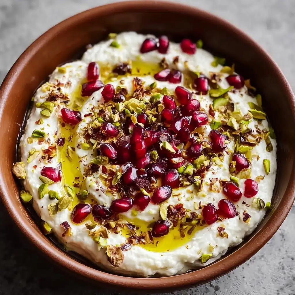 Pomegranate Pistachio Whipped Feta Recipe - Recipe Image