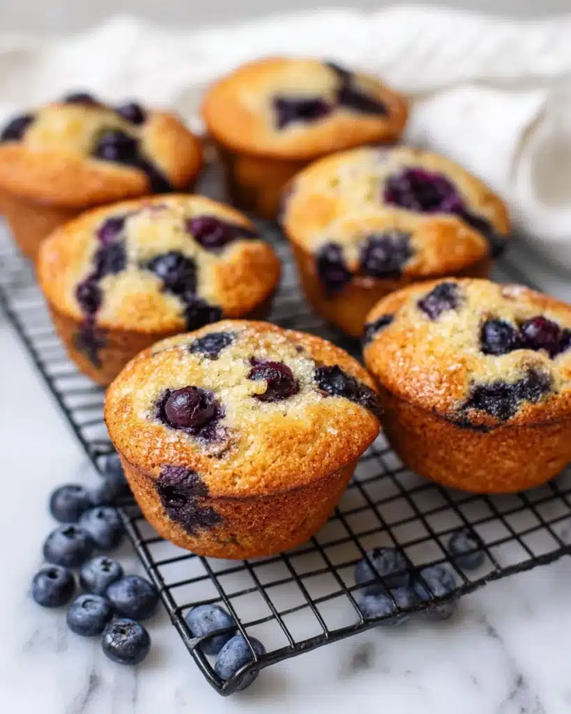 Blueberry Applesauce Muffins Recipe