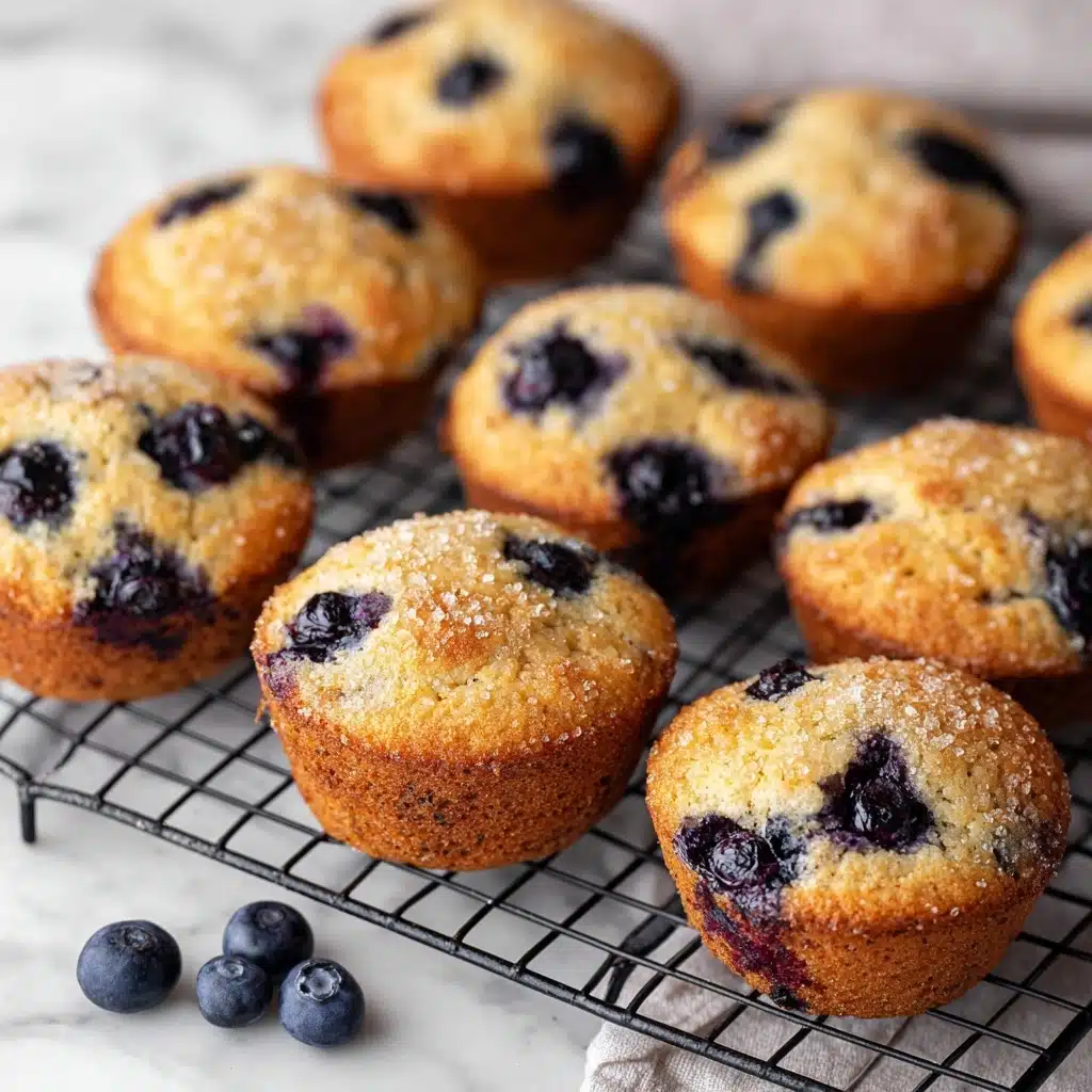 Blueberry Applesauce Muffins Recipe - Recipe Image