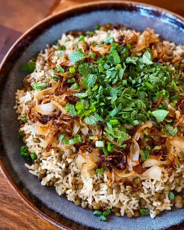 Mujaddara Recipe