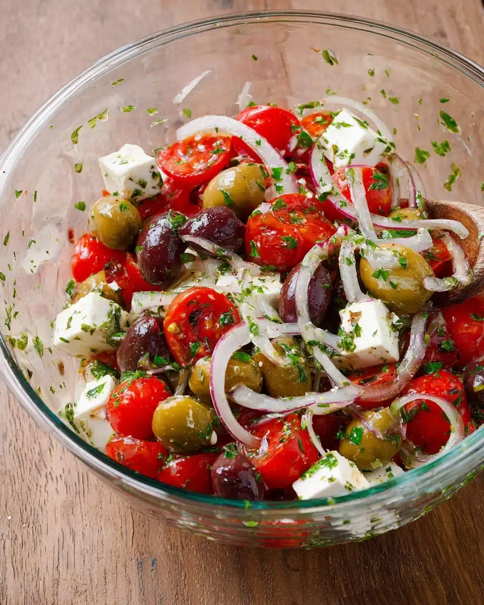 Greek Pasta Salad Recipe
