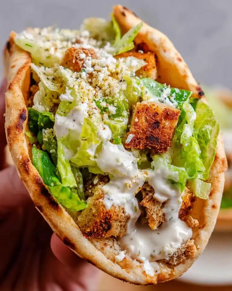 Chicken Caesar Smash Burger Taco Recipe
