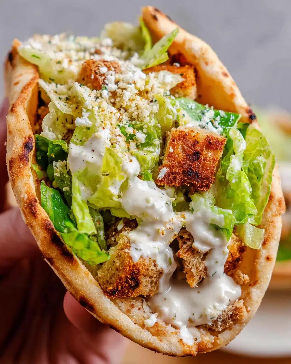 Chicken Caesar Smash Burger Taco Recipe