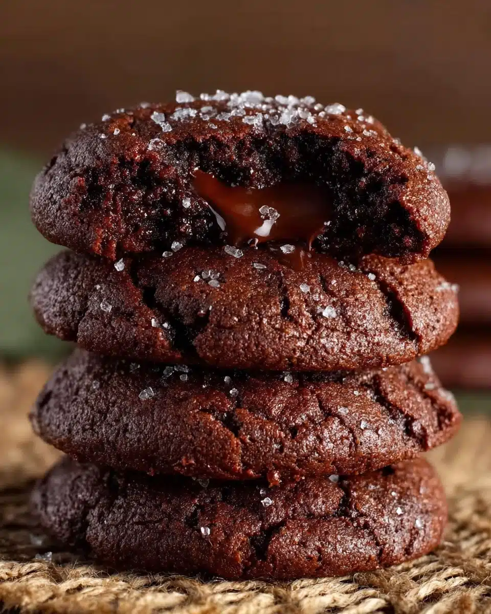 Dark Chocolate Brown Sugar Cookies Recipe