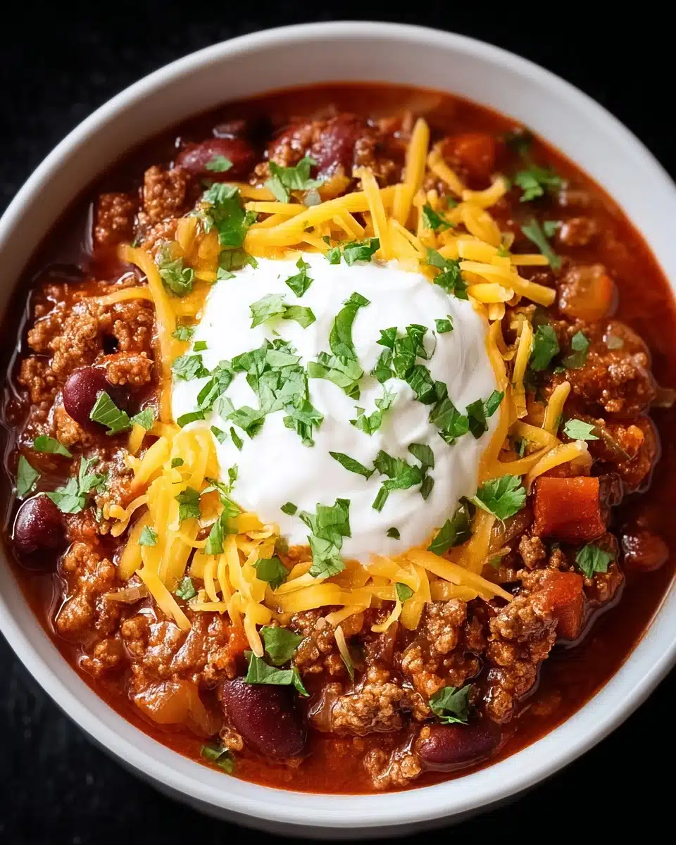 Homemade Chili Recipe