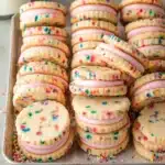 Funfetti Shortbread Sandwich Cookies Recipe