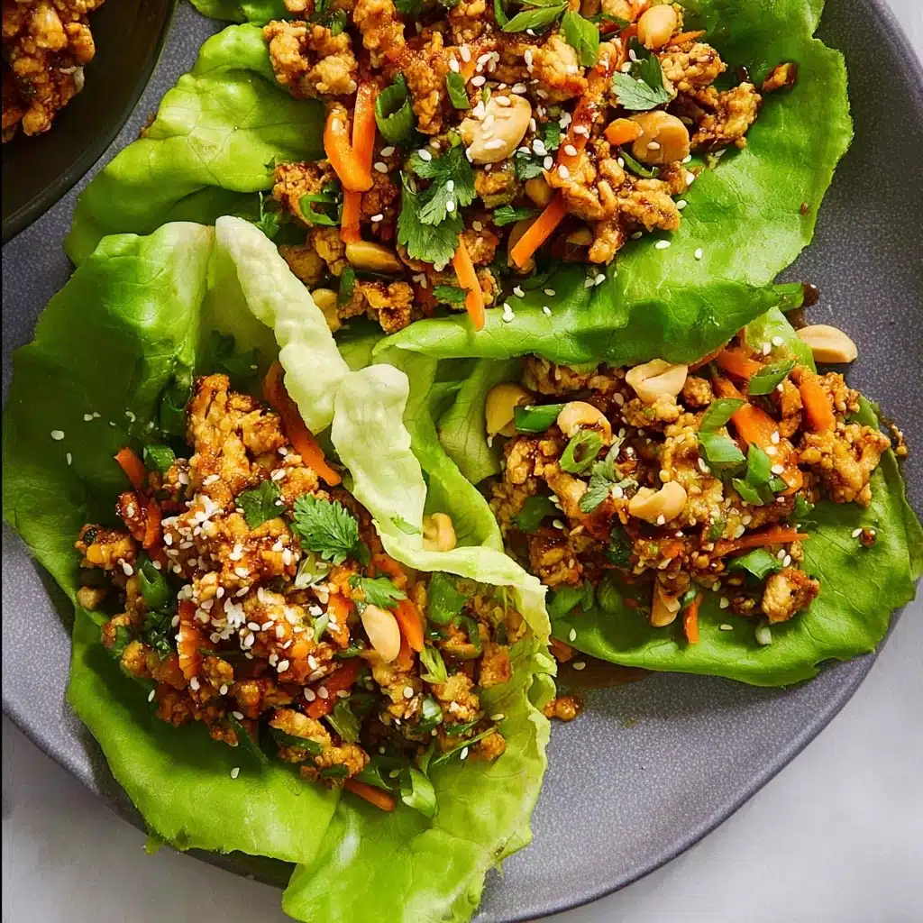 Thai Chicken Lettuce Wraps Recipe - Recipe Image