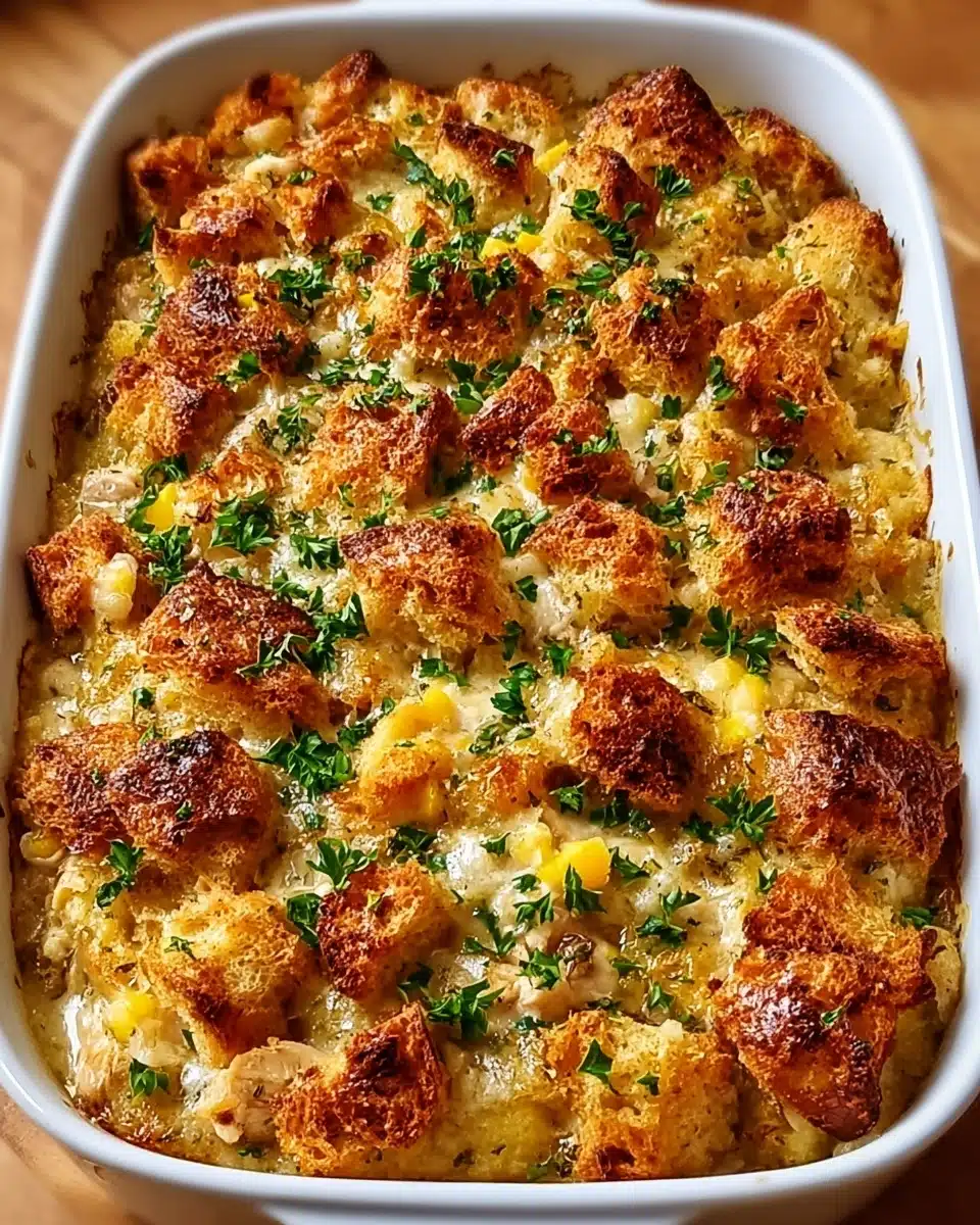 Dolly’s Chicken and Stuffing Casserole Recipe