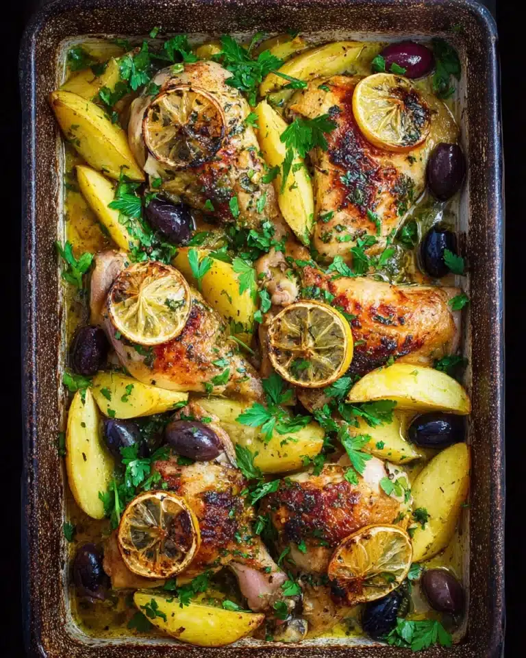 Greek Chicken and Potatoes Recipe