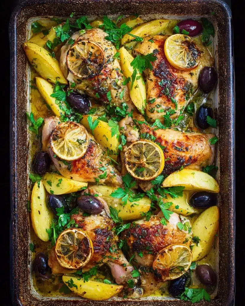 Greek Chicken and Potatoes Recipe