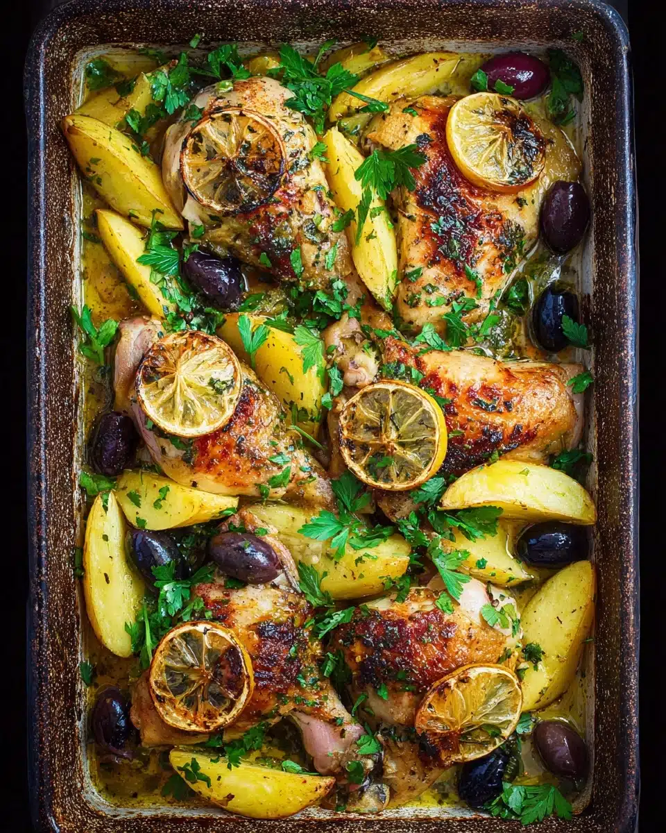 Greek Chicken and Potatoes Recipe