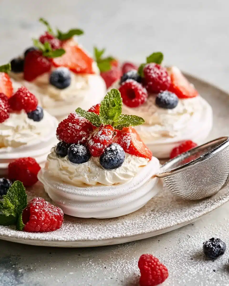 Mini Pavlovas Recipe