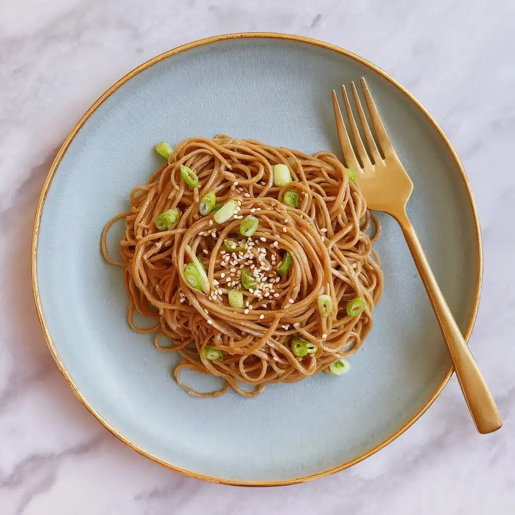 Sesame Peanut Noodles Recipe - Recipe Image