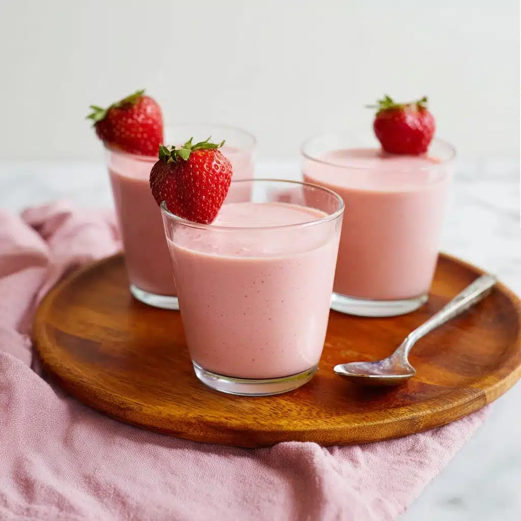 Simple Strawberry Smoothie Recipe - Recipe Image