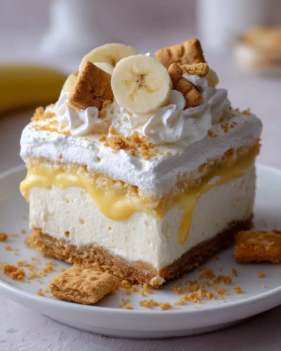 Banana Pudding Dream Bars Recipe