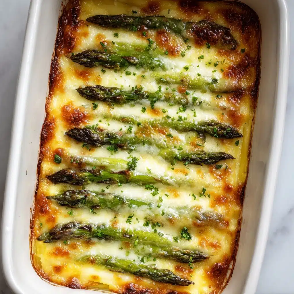 Cheesy Baked Asparagus Recipe - Recipe Image