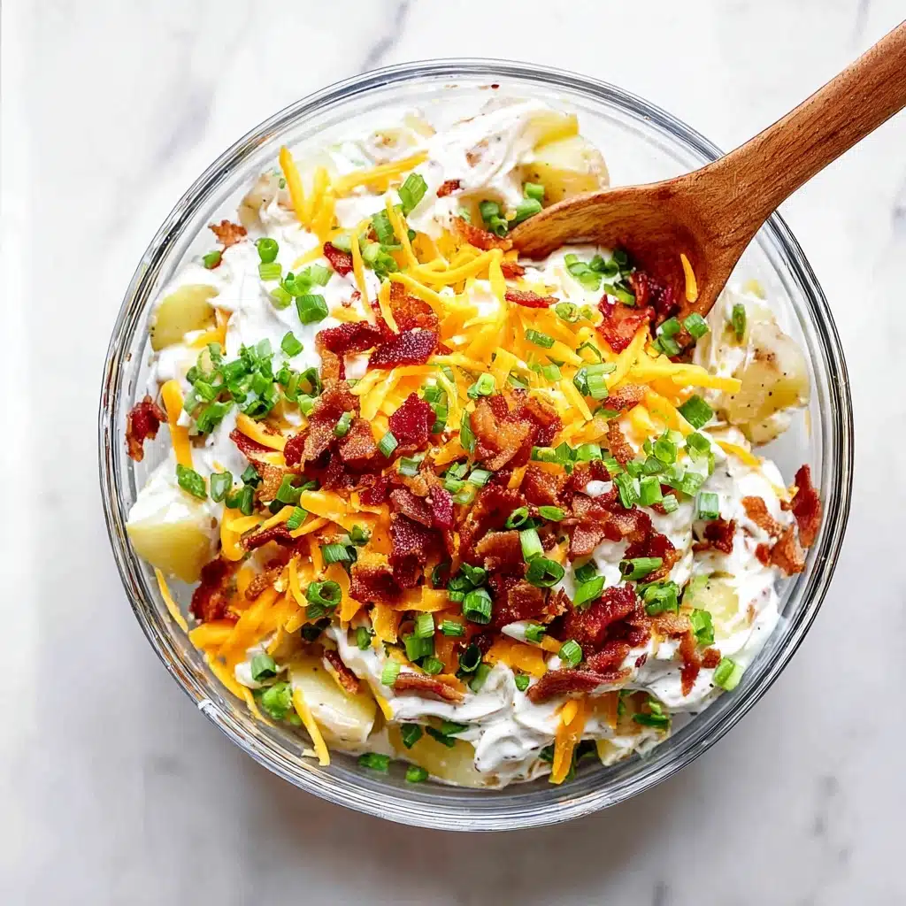Loaded Baked Potato Salad Recipe - Recipe Image
