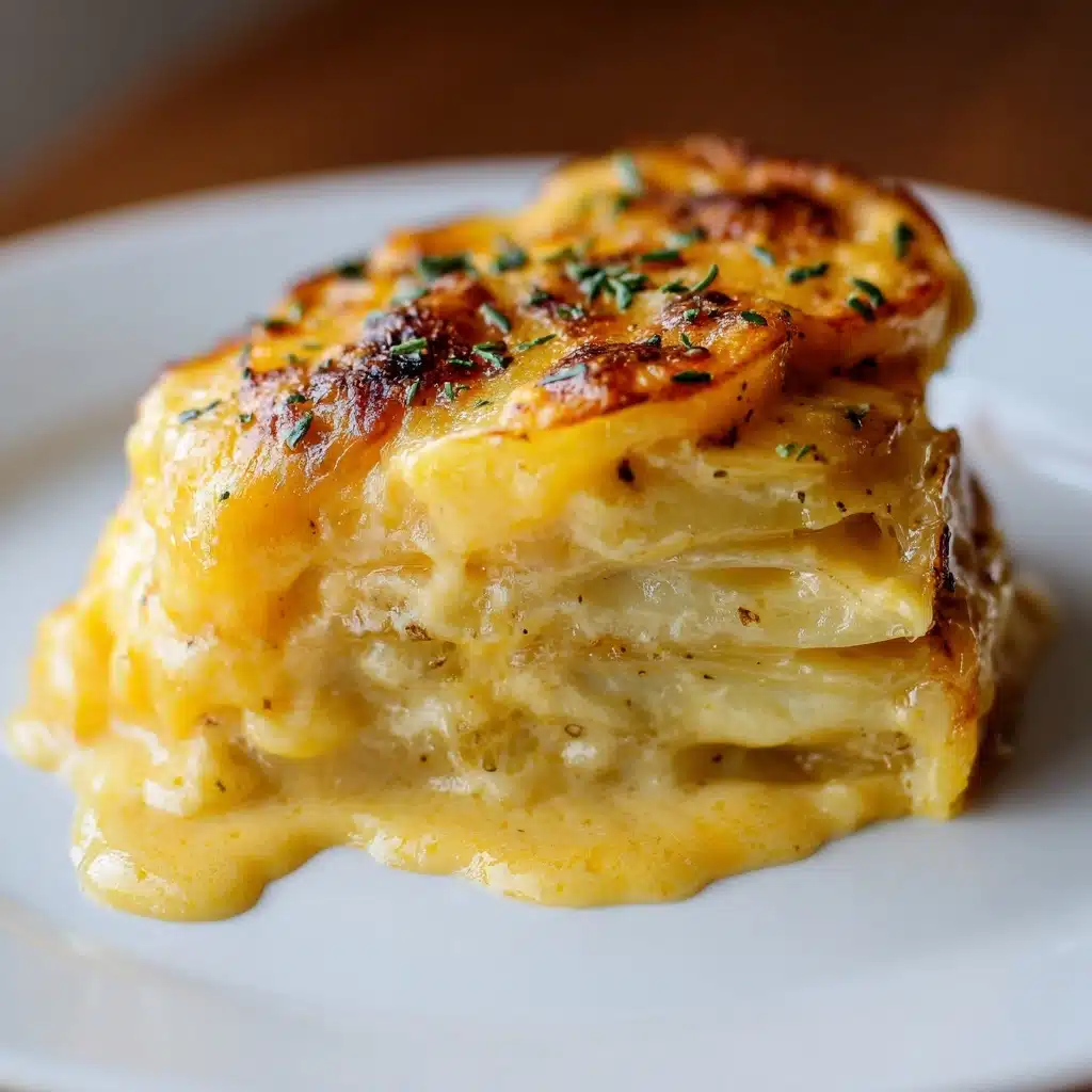 Cheesy Scalloped Potatoes Recipe - Recipe Image
