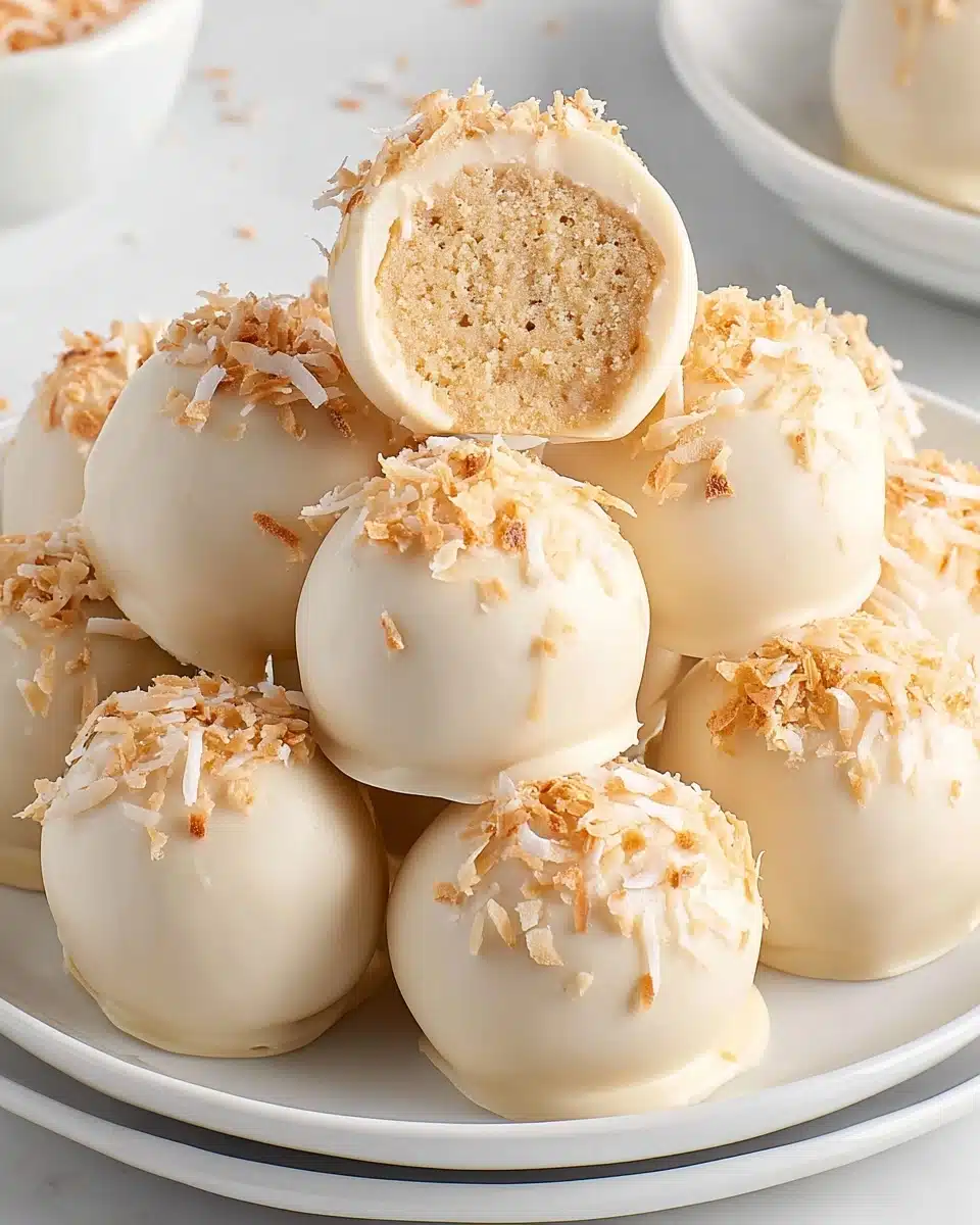 Piña Colada Truffles Recipe