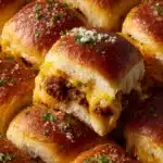 Garlic Parmesan Cheeseburger Bombs Recipe