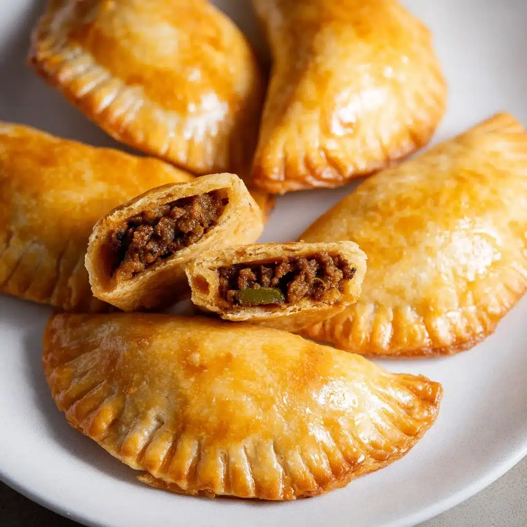 Cheesy Ground Beef Empanadas Recipe - Recipe Image