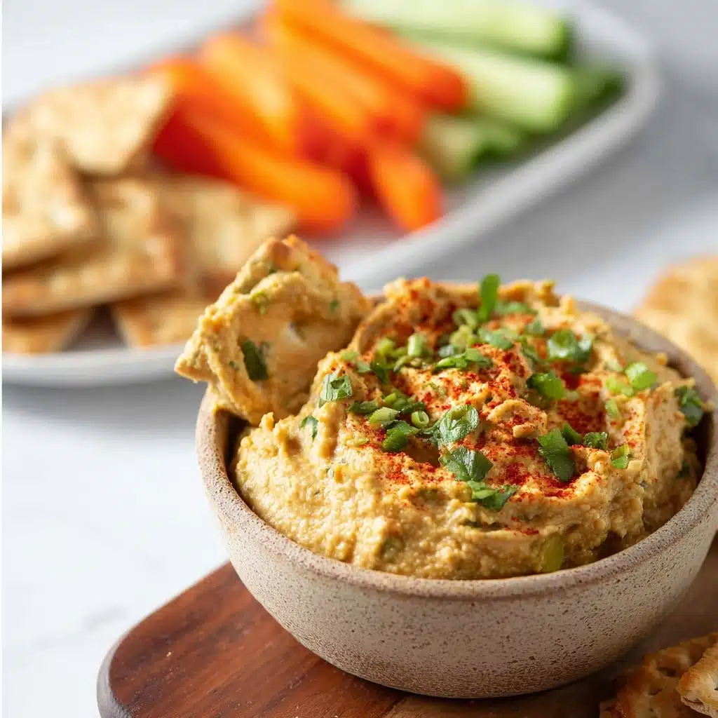 Italian Vegan Hummus Recipe - Recipe Image