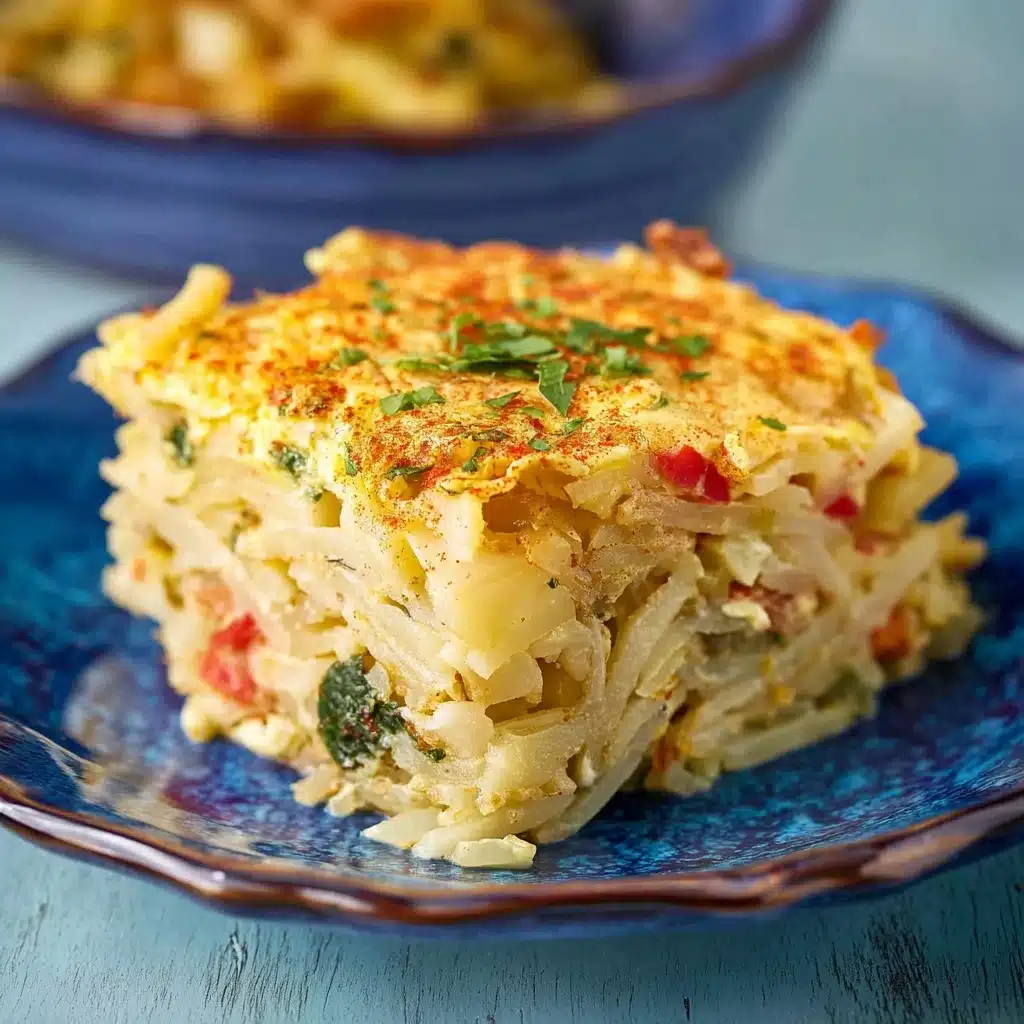 Hash Brown Vegan Breakfast Casserole Recipe - Recipe Image