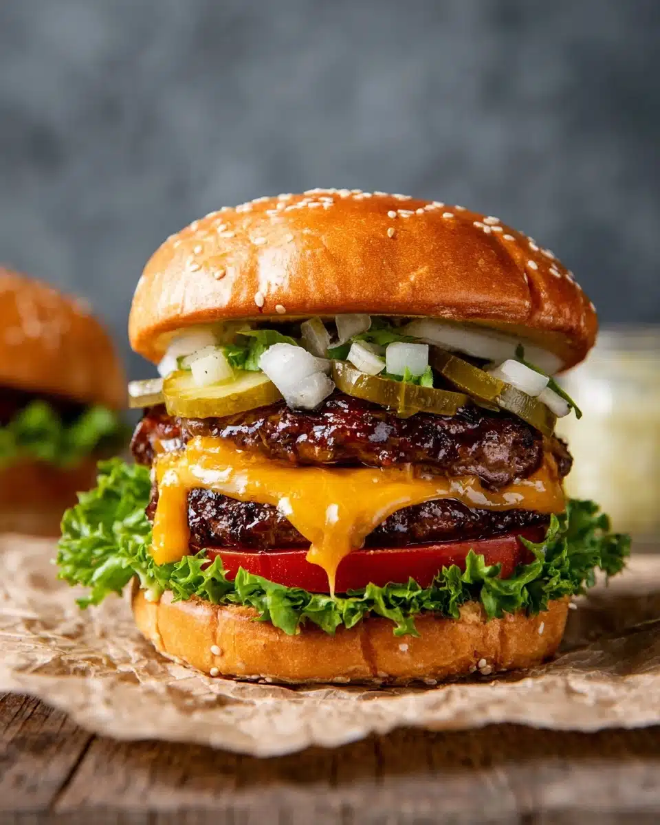 Easy Smash Burger Recipe