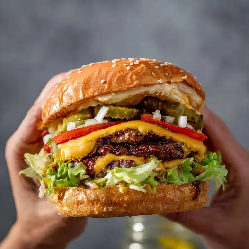 Easy Smash Burger Recipe - Recipe Image