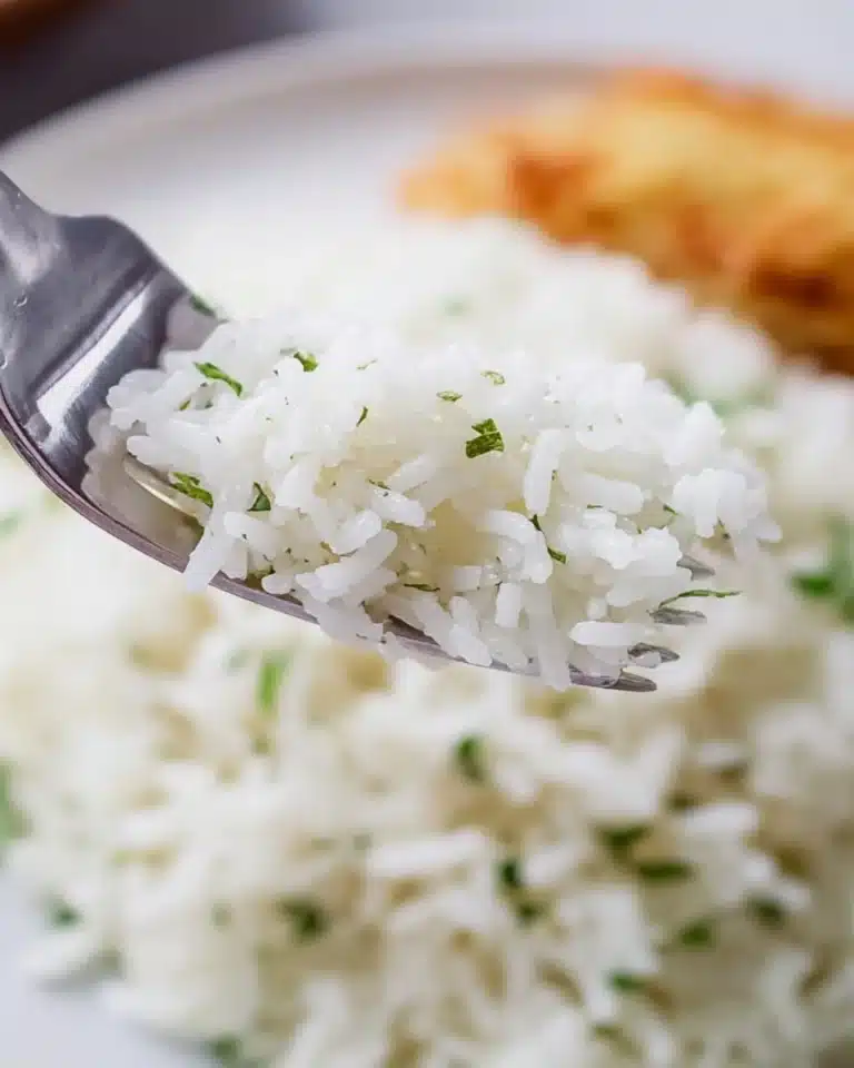 Seasoned White Rice Recipe