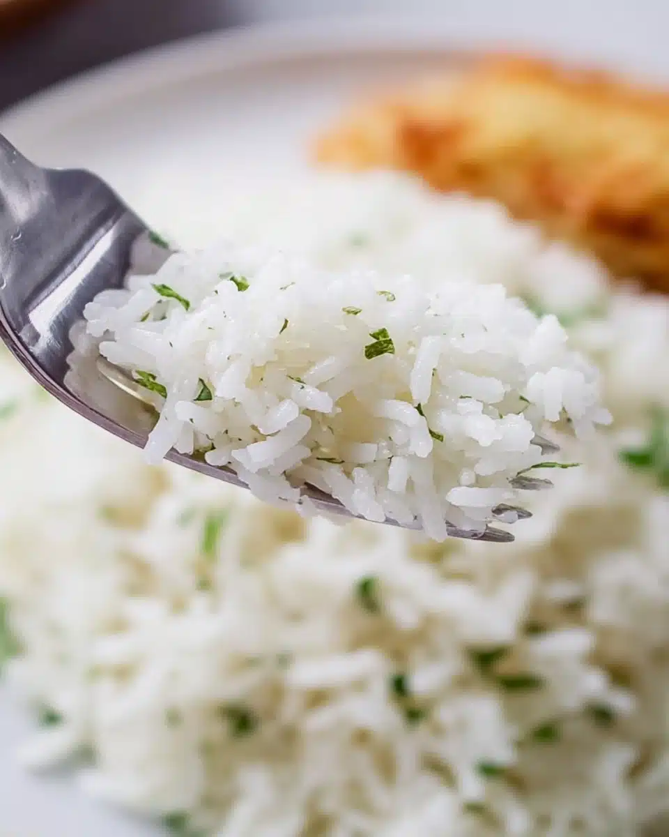 Seasoned White Rice Recipe