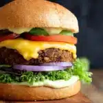 Lentil Walnut Burgers Recipe