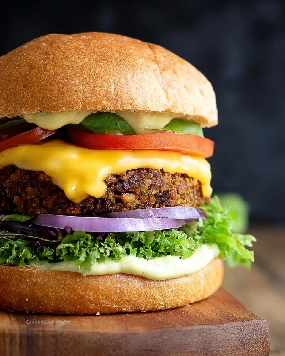 Lentil Walnut Burgers Recipe