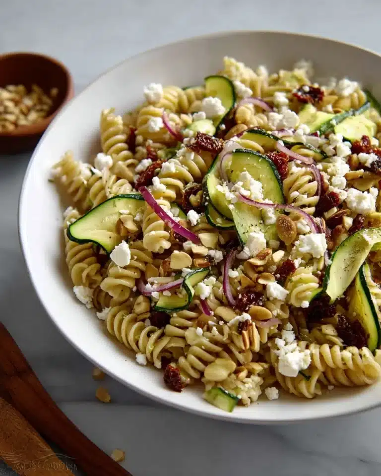 Zucchini Pasta Salad Recipe
