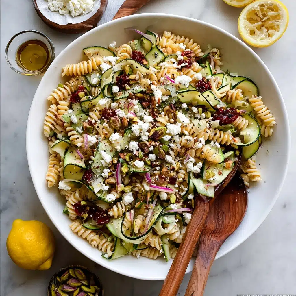 Zucchini Pasta Salad Recipe - Recipe Image