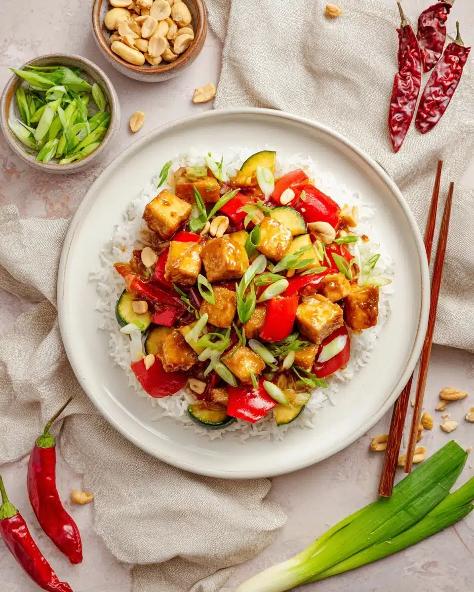 Easy Kung Pao Tofu Recipe