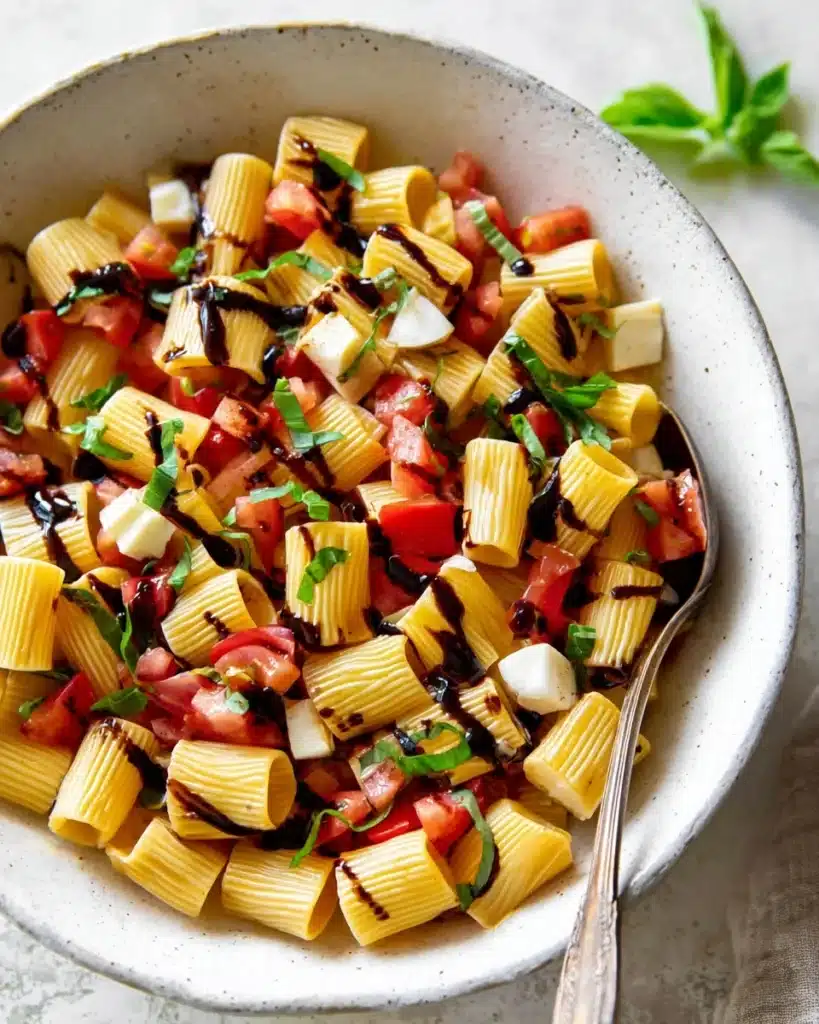 Bruschetta Pasta Salad Recipe