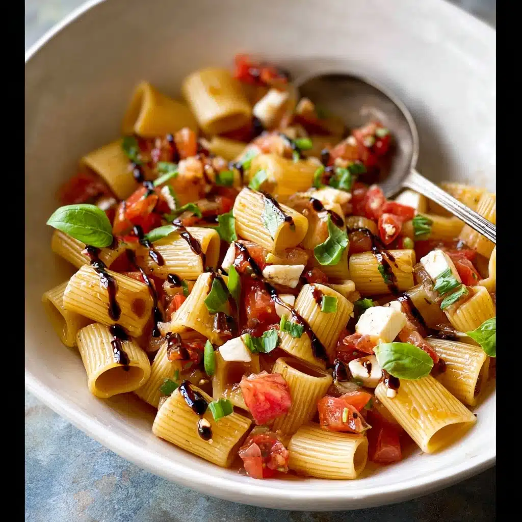 Bruschetta Pasta Salad Recipe - Recipe Image