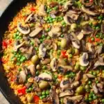 Vegan Mushroom Paella Recipe
