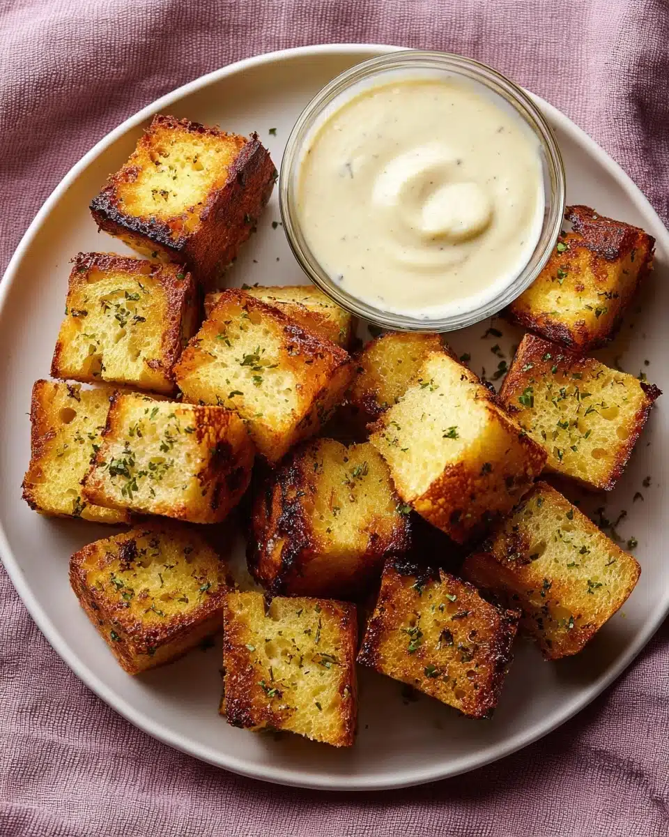 Hawaiian Roll Garlic Bread Recipe with Cheesy Dip Recipe