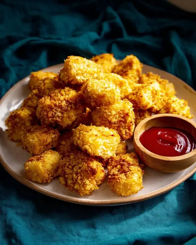 Potato Chip Crusted Popcorn Chicken Nuggets Recipe