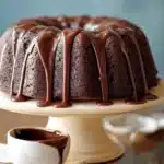 Chocolate Fudge Sour Cream Bundt Cake Recipe