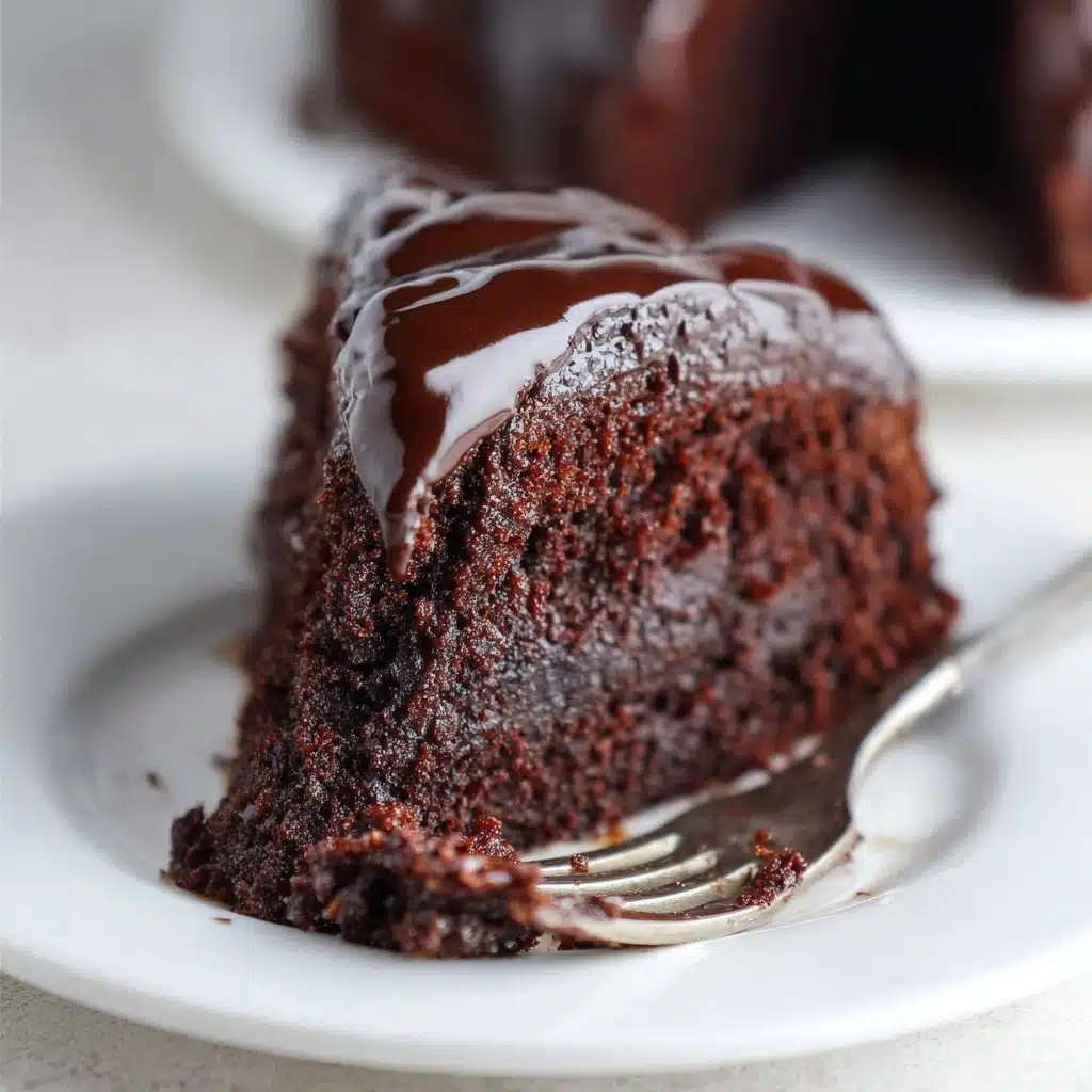 Chocolate Fudge Sour Cream Bundt Cake Recipe - Recipe Image
