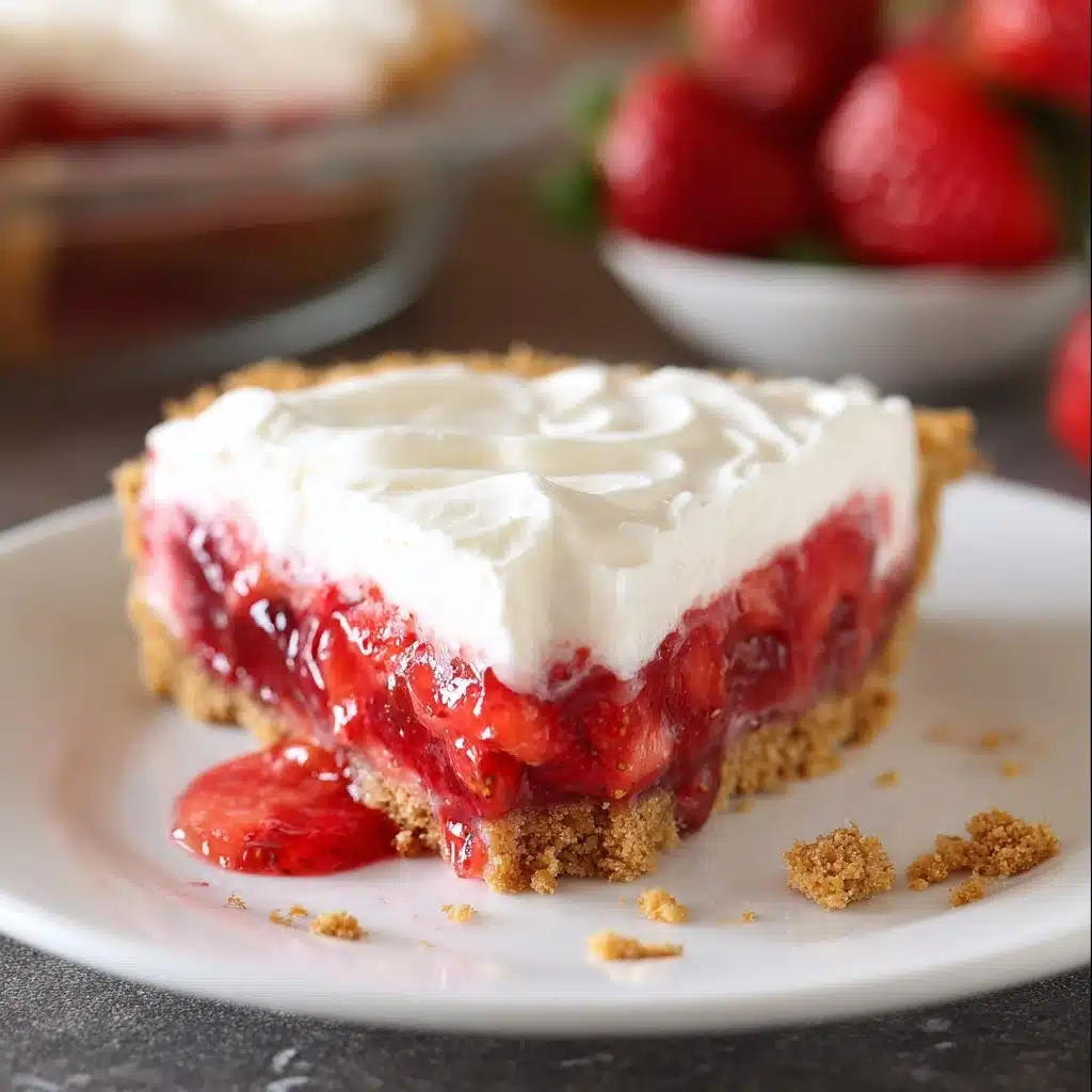 Fresh Strawberry Cream Pie Recipe - Recipe Image